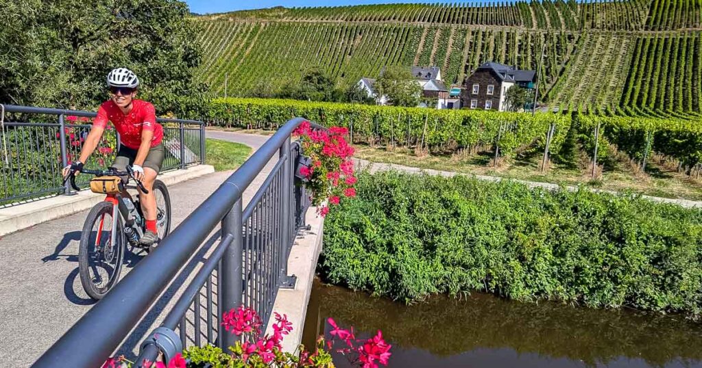 Vincykling längs underbara Mosel