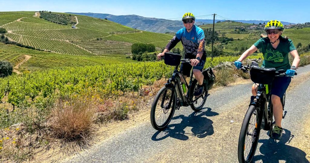 Cykla längs vackra Douro i Portugal