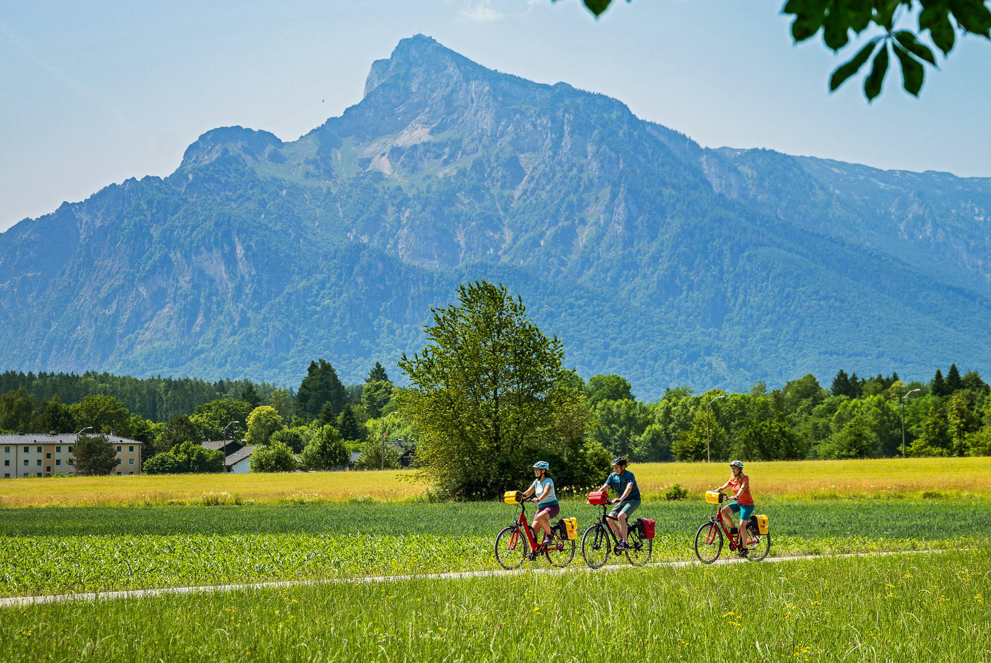 eurobike_radreisen_alpe_adria_radweg_salzburg_grado_salzburg_hellbrunner_allee_blick_untersberg-4